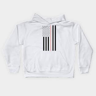 Nurse Thin Line Flag Kids Hoodie